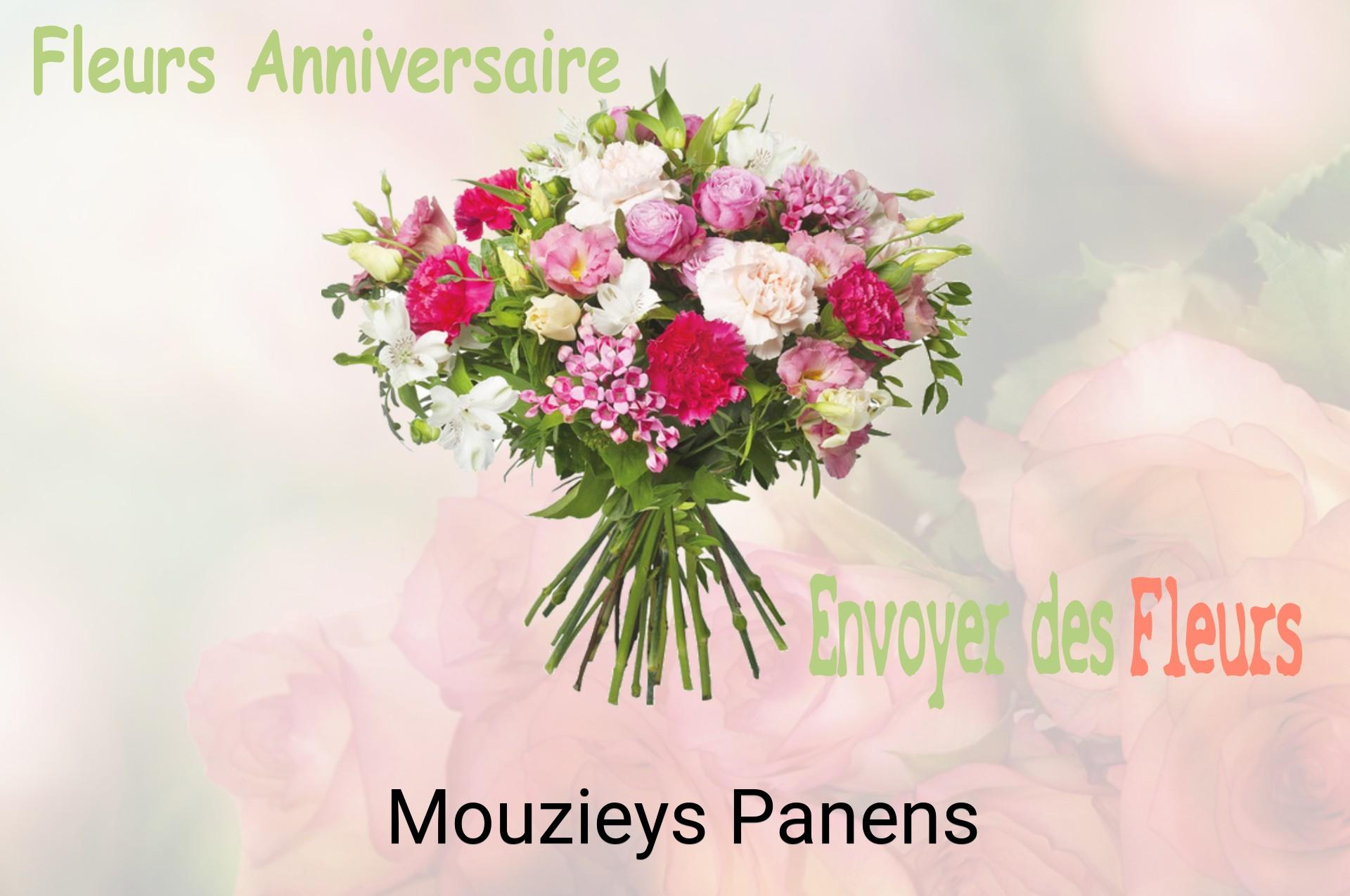 Bouquet de fleurs d’anniversaire livré à Mouzieys-Panens